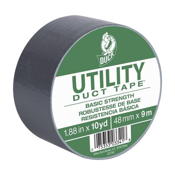 Duck Brand 1.88 in x 10 yd Silver Utility Duct Tape